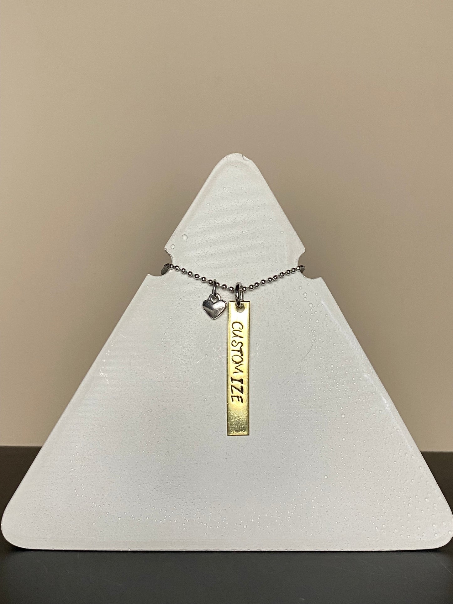 Customizable Bar Necklace